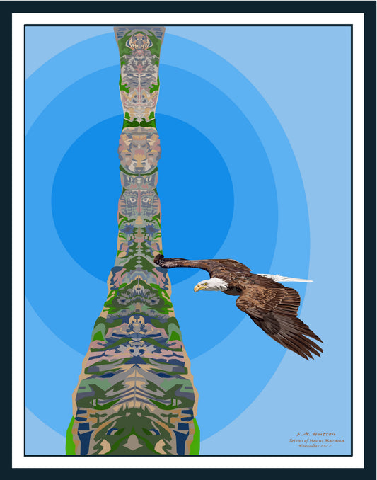 Totems of Mount Mazama