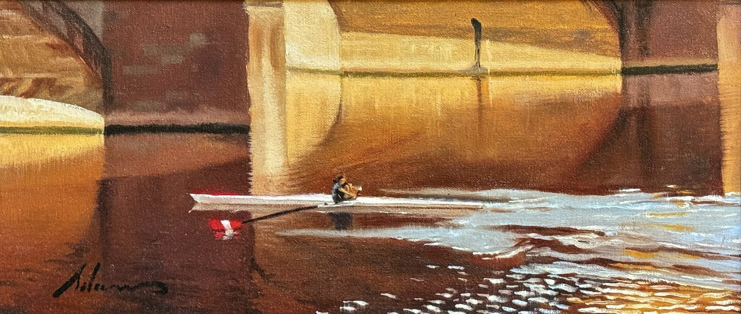 Rowing on the Arno