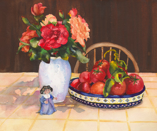 Grandma and the Giant Tomatoes