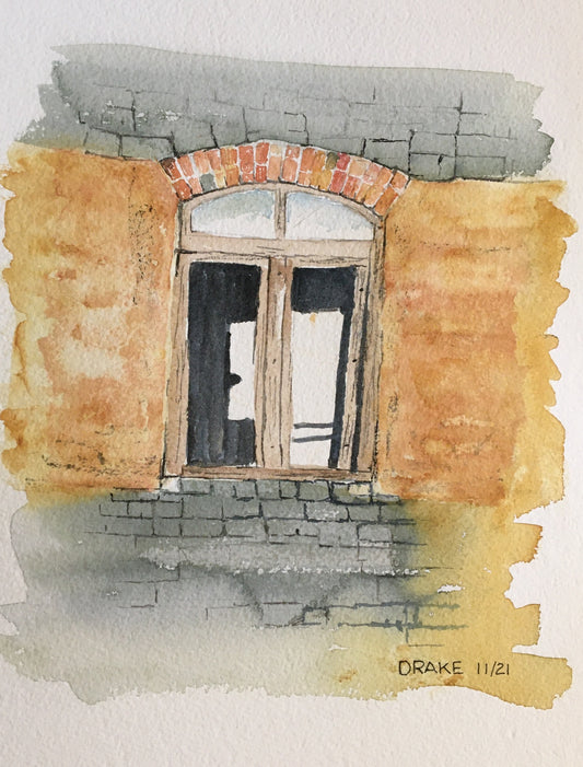 Old Window & Brick