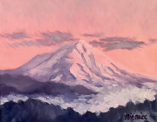 Sunrise on Mt Shasta