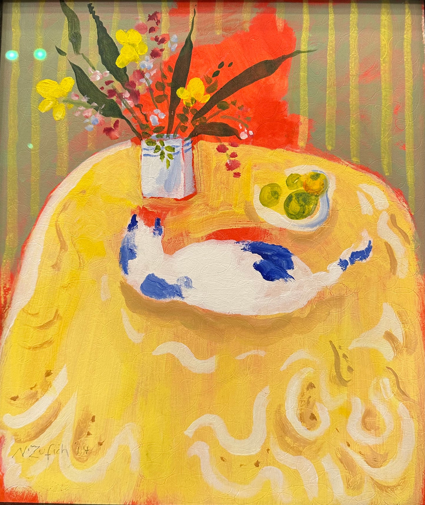 Yellow Tablecloth