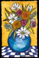 Blooms in the Blue