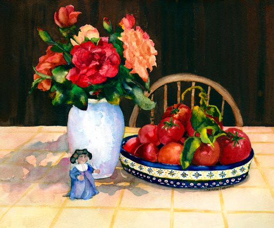 Grandma and the Giant Tomatoes