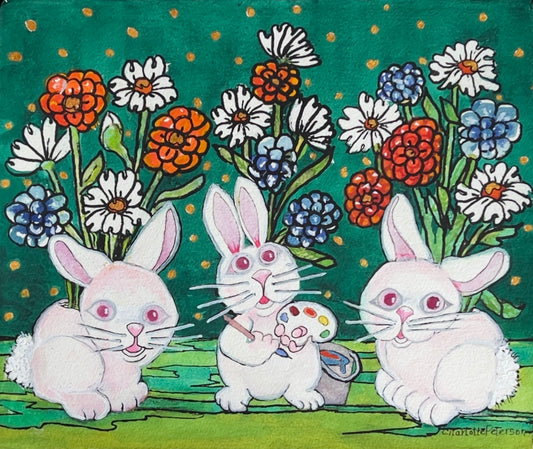 Hey, Bunnies, Be the Vase, Too