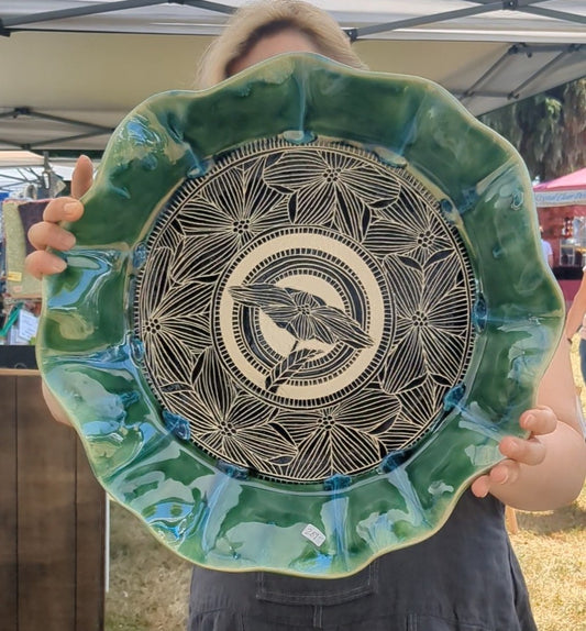 Green Platter, Lg