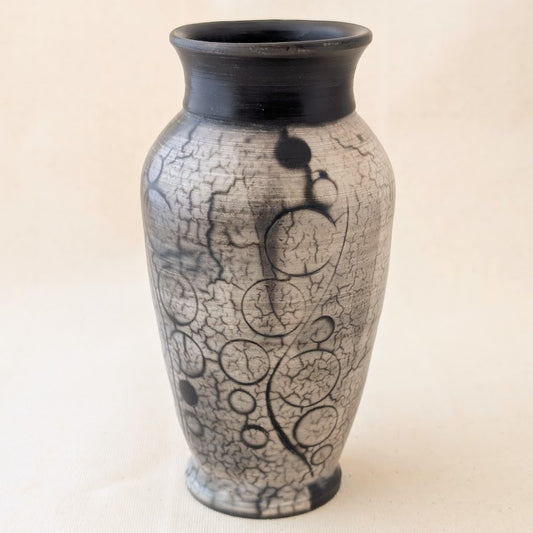 Small Naked Raku Vase