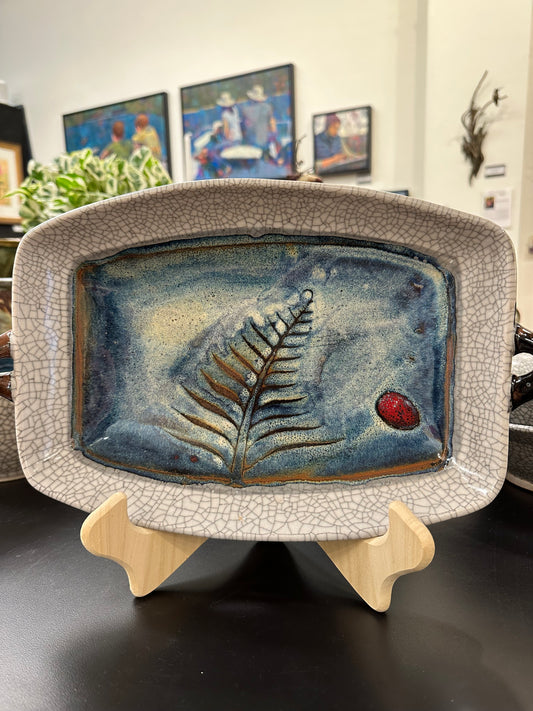 Tray with Crackle